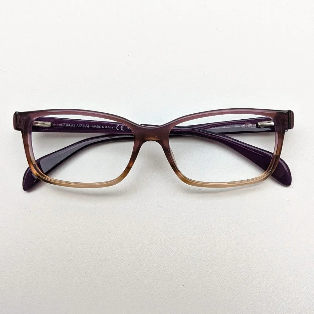 🕶️Made in Italy! Giorgio Armani GA814 Eyeglasses 52/15 135 /KAE240🕶️